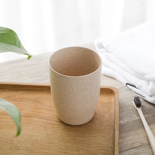小麦秸秆创意漱口杯 环保与简约的完美结合